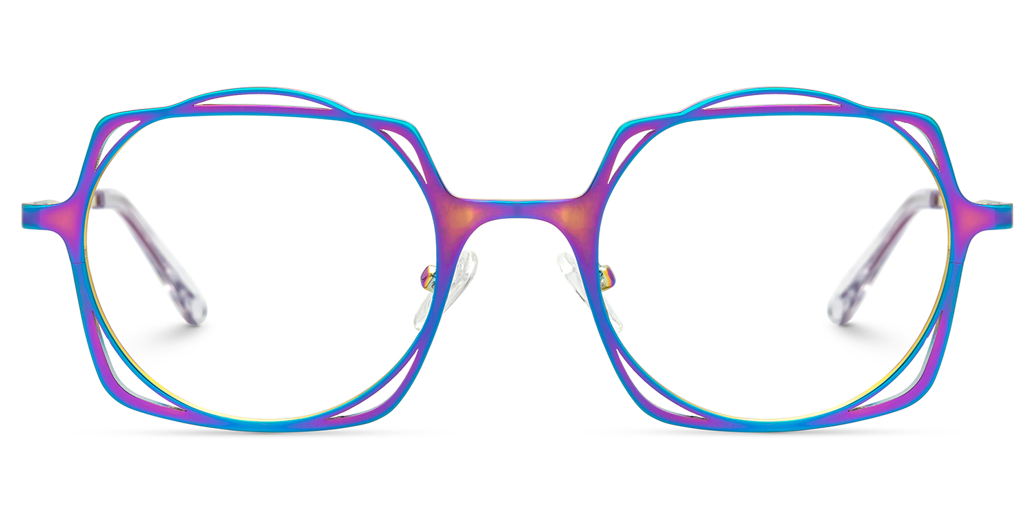 Modebe Square Iridescent Glasses0