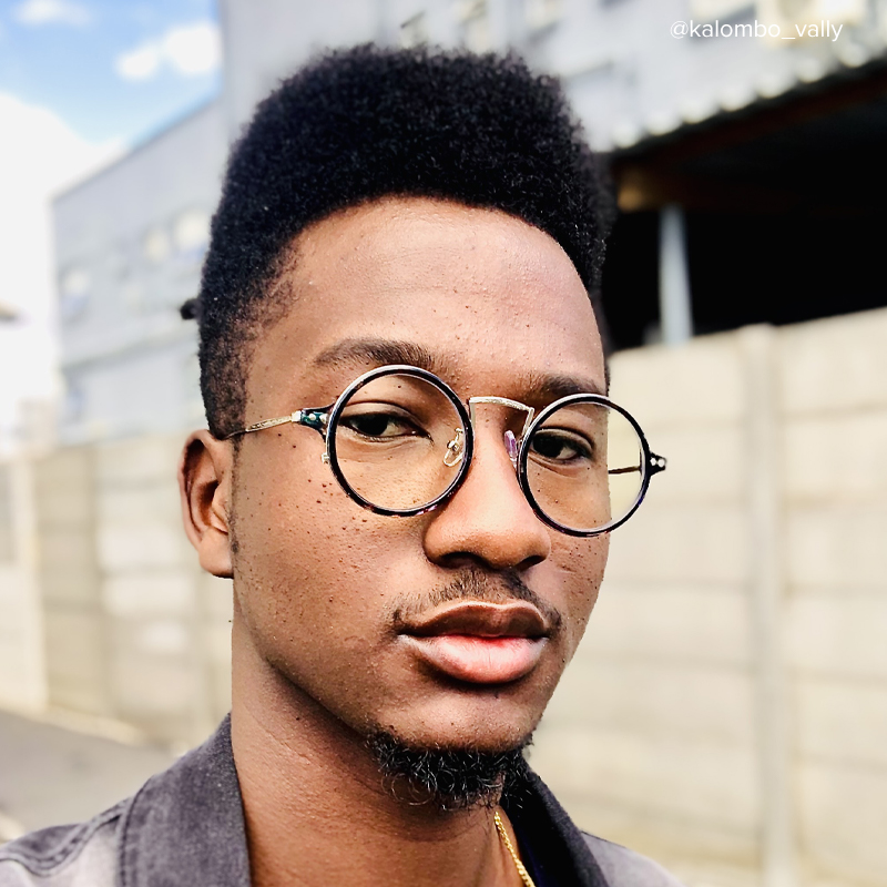 Ortiz Round Blue-Floral Glasses | ZEELOOL UK5