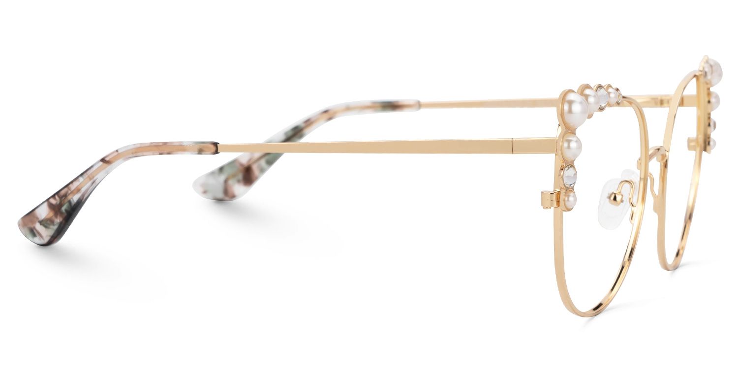 Designer Wallice Glasses in Metal Full-Frame2