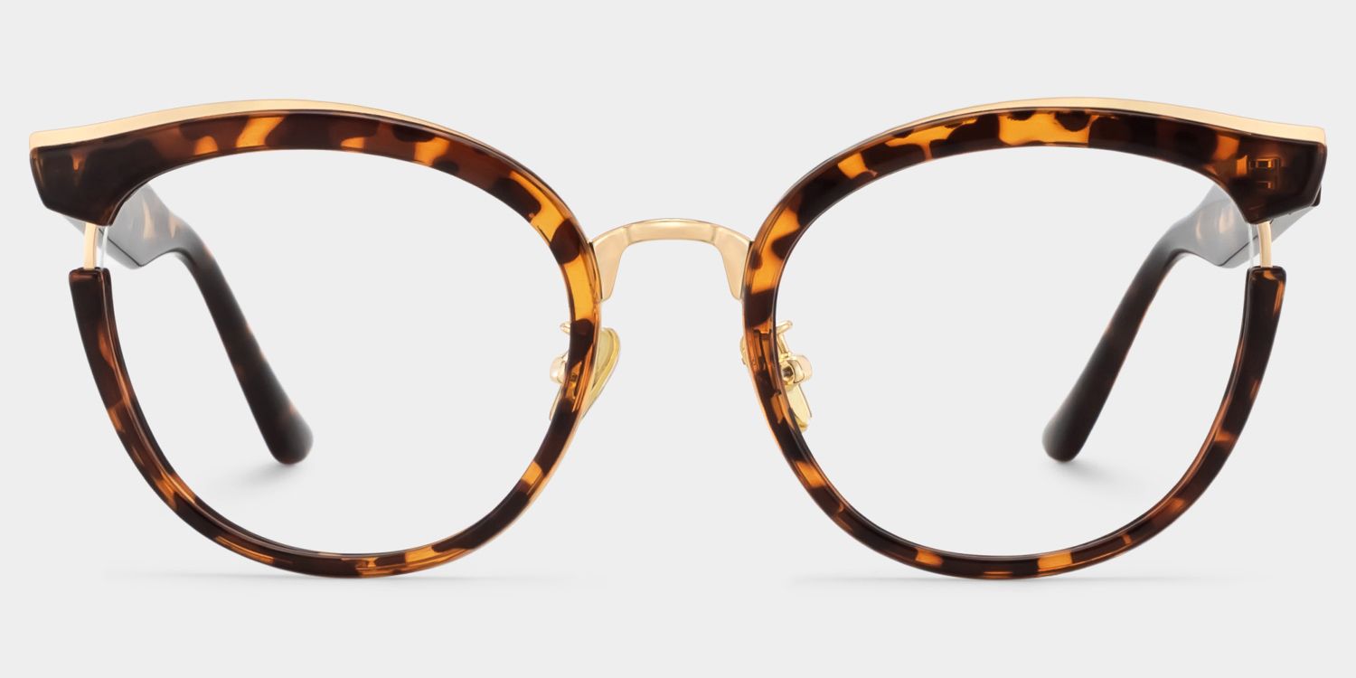Laraine Cat Eye Tortoise Frame Glasses | ZEELOOL UK0
