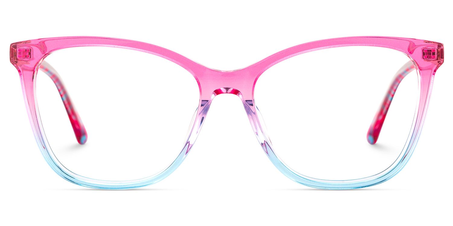 Gage Butterfly Pink Color Frame Glasses for Women | ZEELOOL UK1