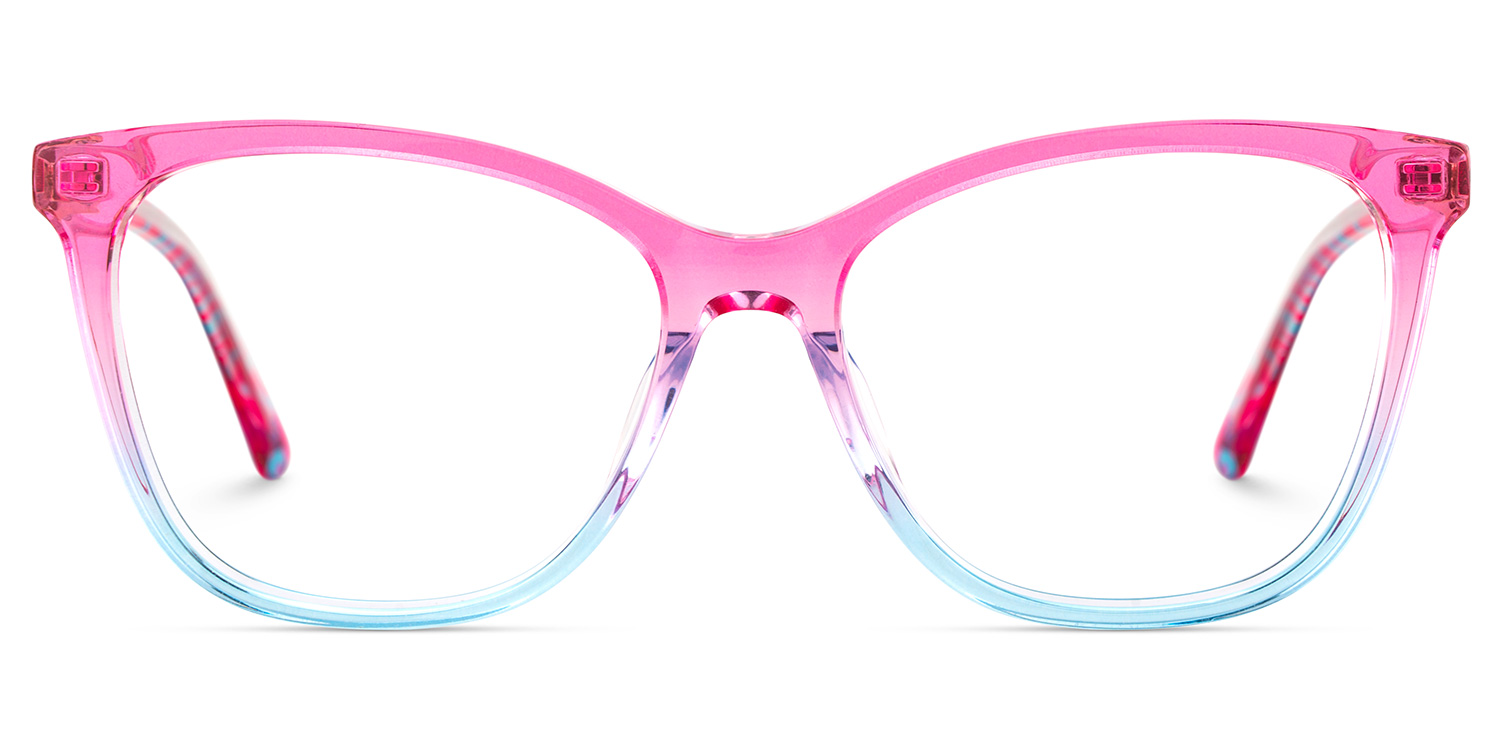 Gage Butterfly Pink Color Frame Glasses for Women | ZEELOOL UK1