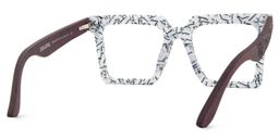 Pierre Square Pattern Glasses5