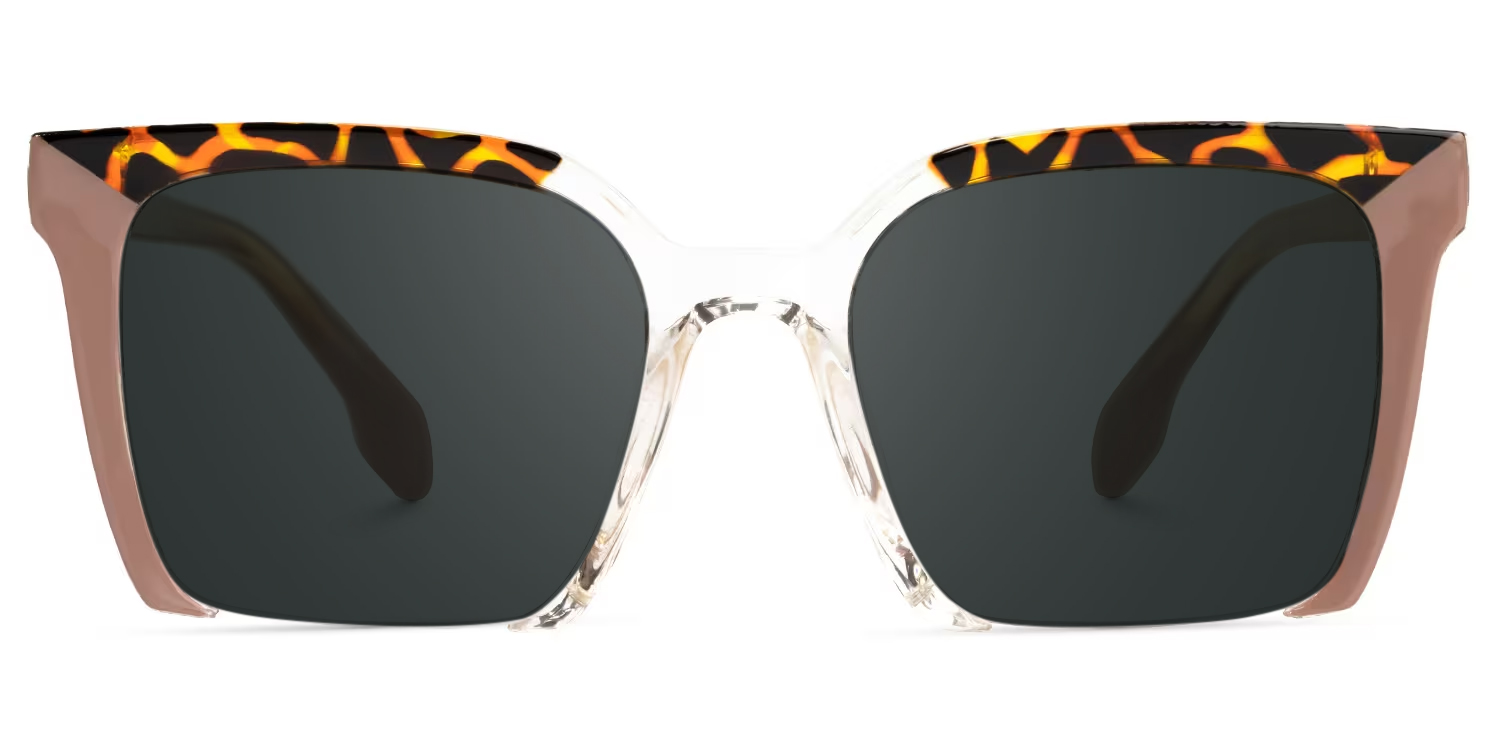 Misty Square Brown Glasses good-img