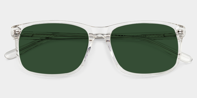 Connie Rectangle Clear Glasses