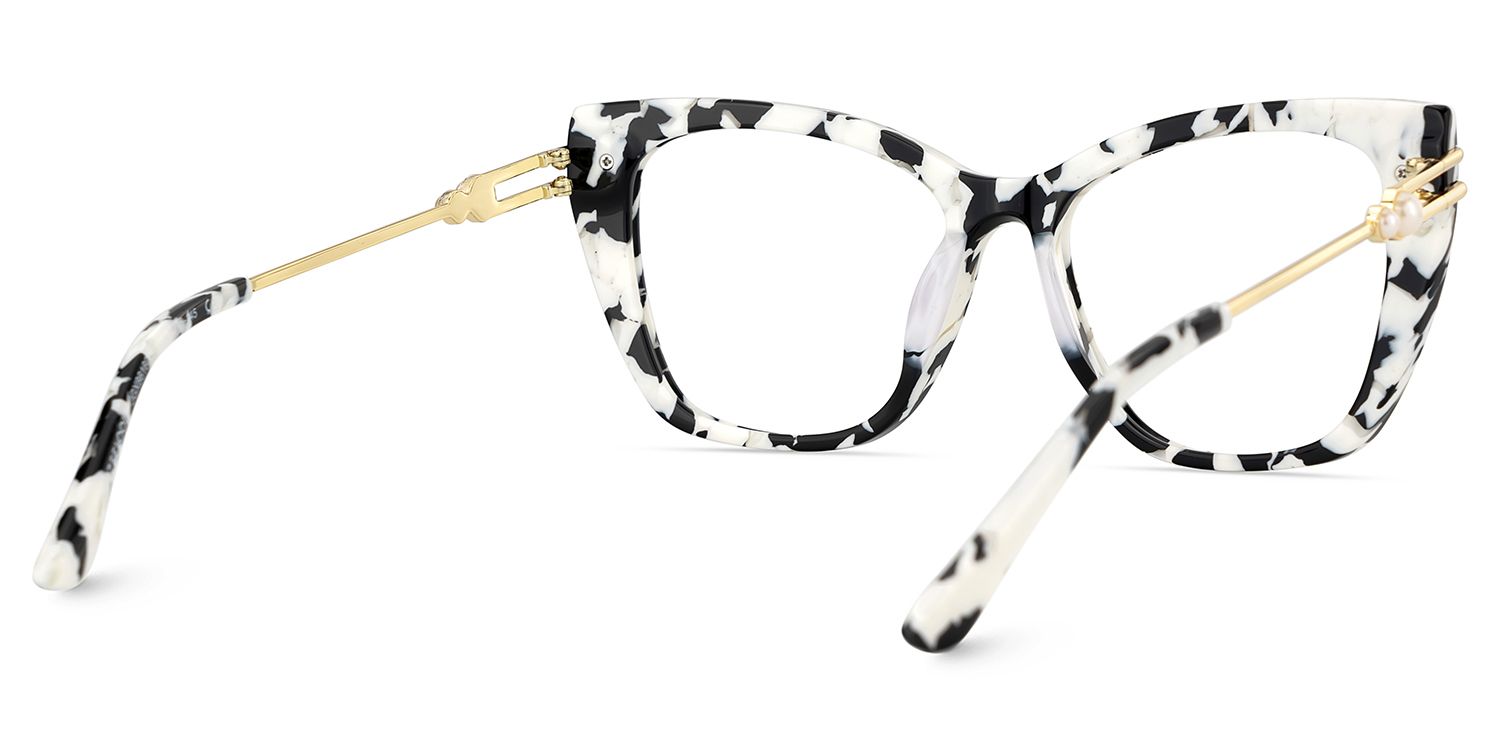 Victor Eyeglasses in Cat eye Cow Frame | ZEELOOL UK5