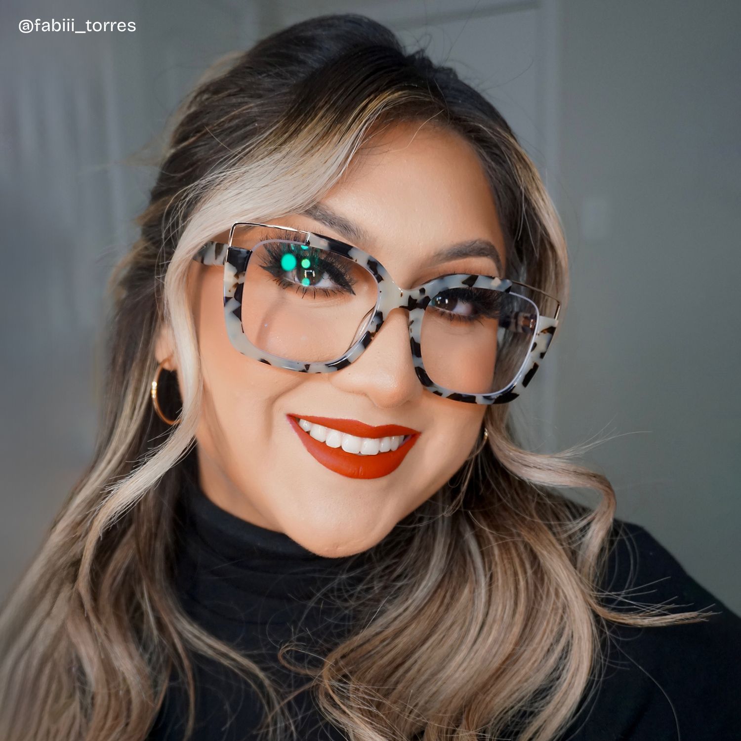 Dortch Square Light-Tortoise Frame Glasses | Zeelool11