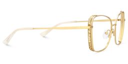 Negron Butterfly Gold Glasses4
