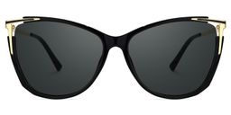 Yomary Cateye Black Glasses0