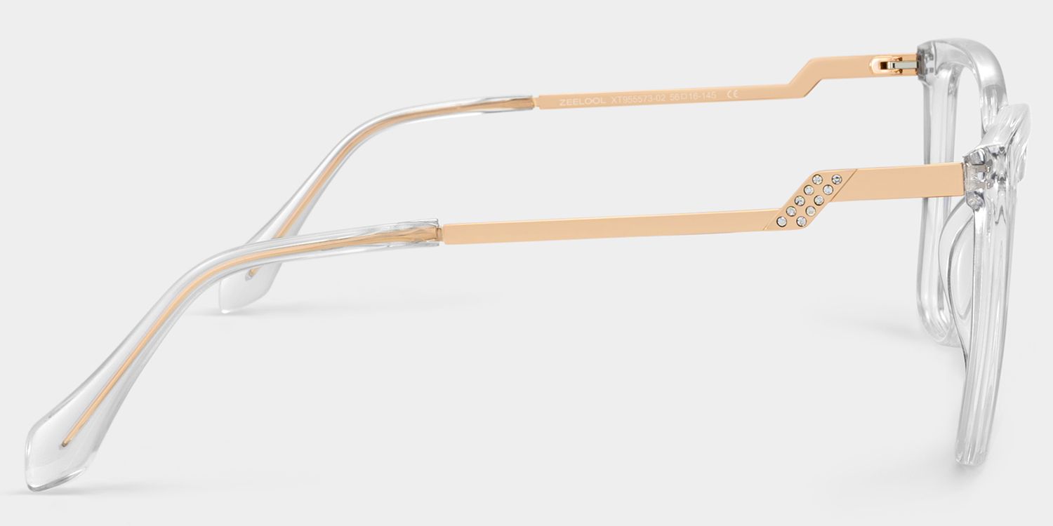 Corlette Square Crysta Eyeglasses and Glasses Frame3