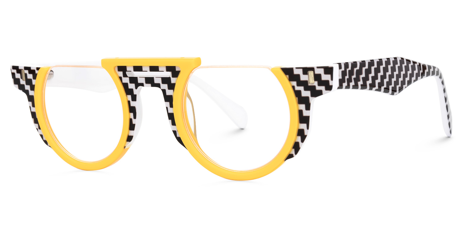 New Yellow Color for Mastin Acetate Eyeglasses  | ZEELOOL UK1