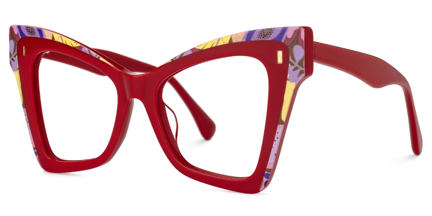 Acetate Shauna Eyeglasses, Shauna Cateye Glasses -Zeelool Glasses1