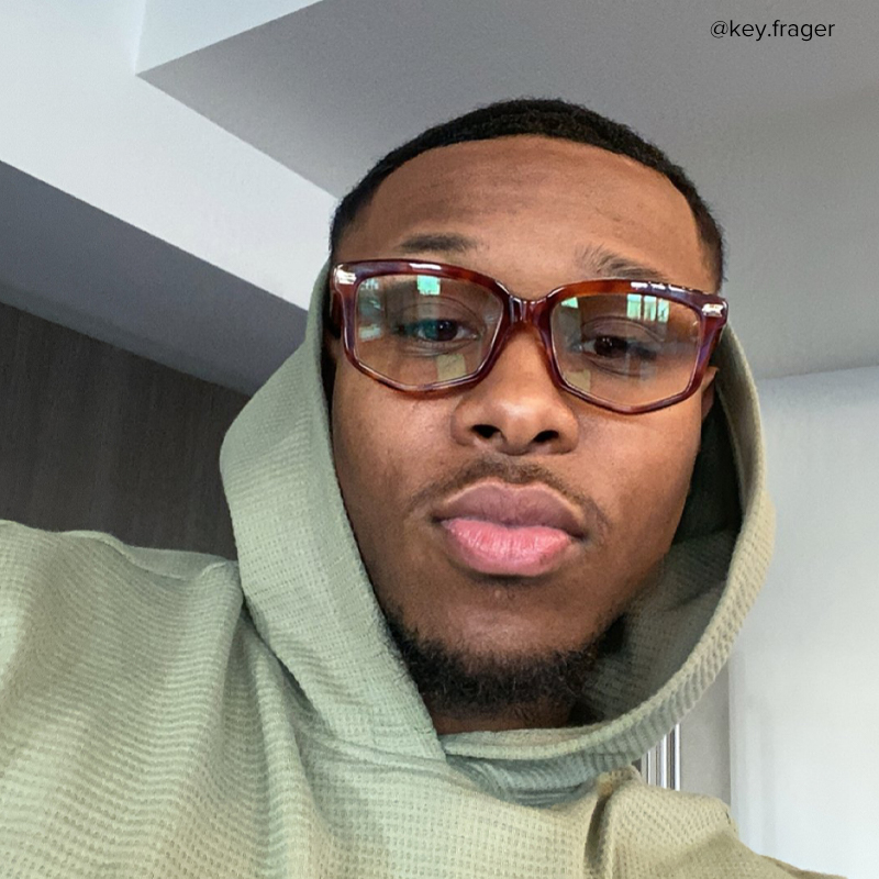 Geri Geometric Brown Glasses5