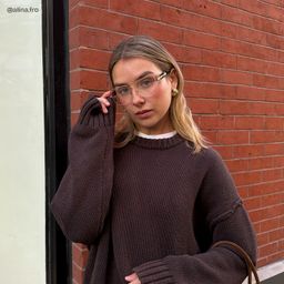 Lauren Square Gold Glasses7