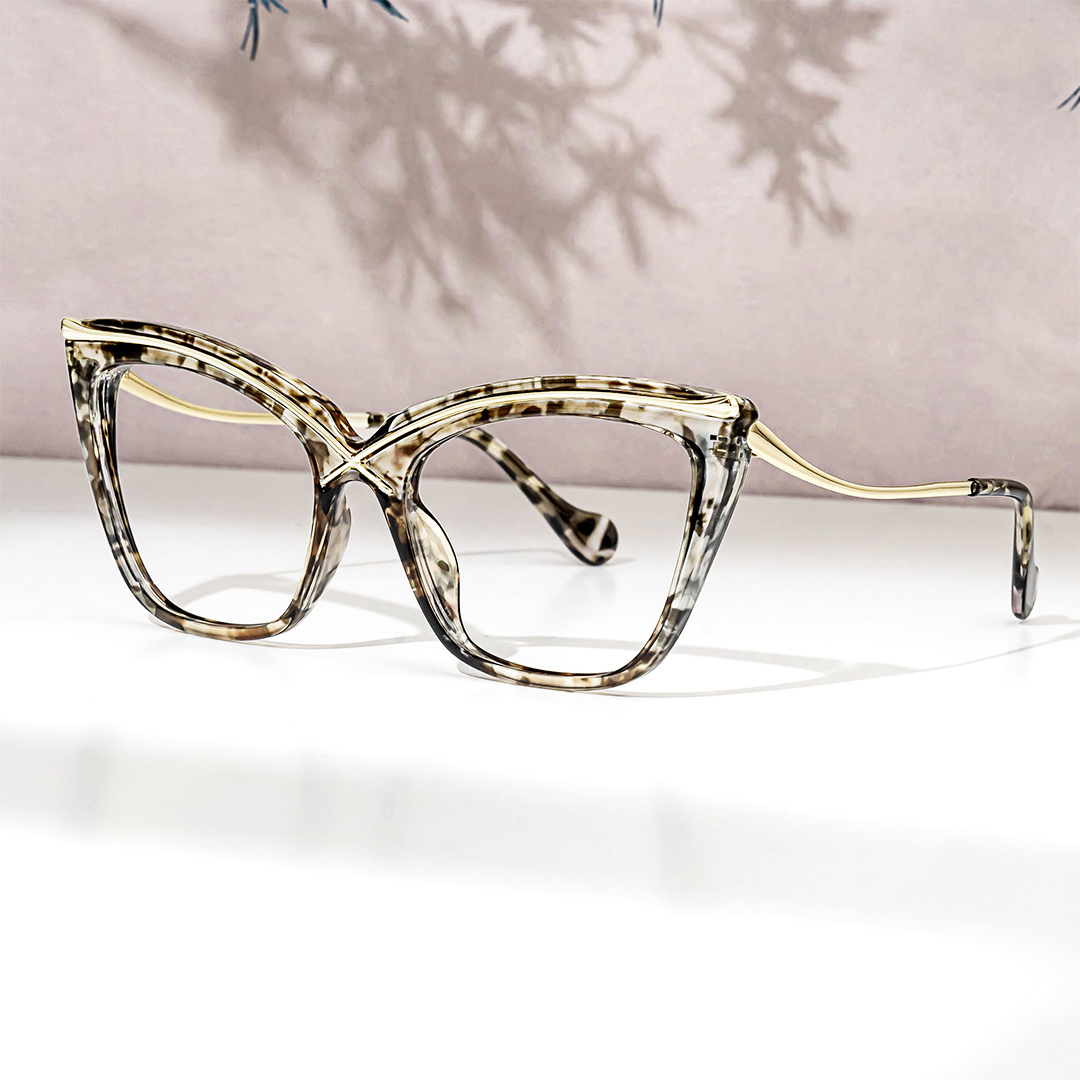 Winston Cat-eye Tortoise Frame Glasses | ZEELOOL UK4