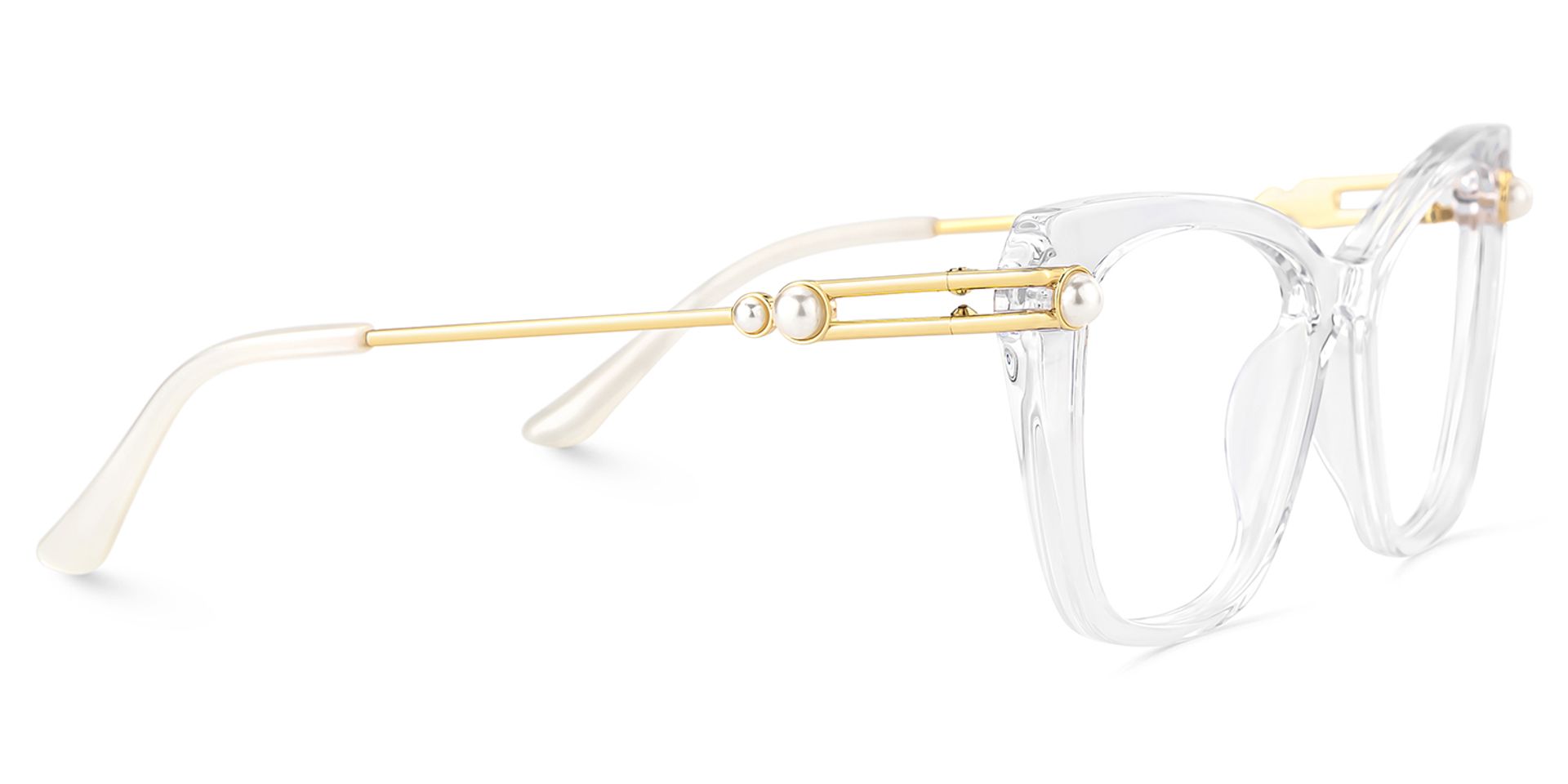 Victor Eyeglasses in Cat eye Clear Frame | ZEELOOL UK5