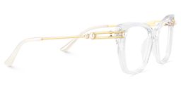 Victor Cat eye Clear Glasses5