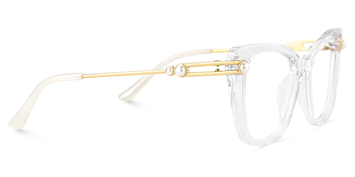 Victor Eyeglasses in Cat eye Crystal Frame | ZEELOOL UK5