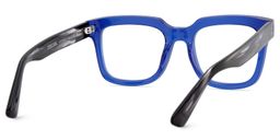 Liizbeett Square Blue Glasses6