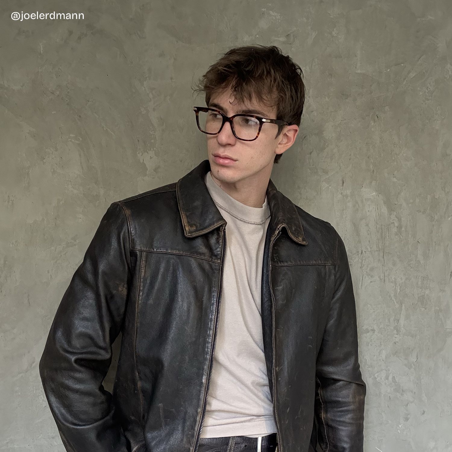 Thomas Tortoise Frame Glasses with Rectangle Frame Online | ZEELOOL6