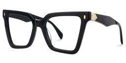 Nichols Butterfly Black Glasses1