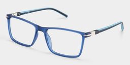 Aaron Rectangle Blue Glasses2