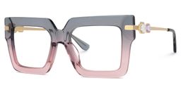 Radic Square Gray-Pink Glasses1