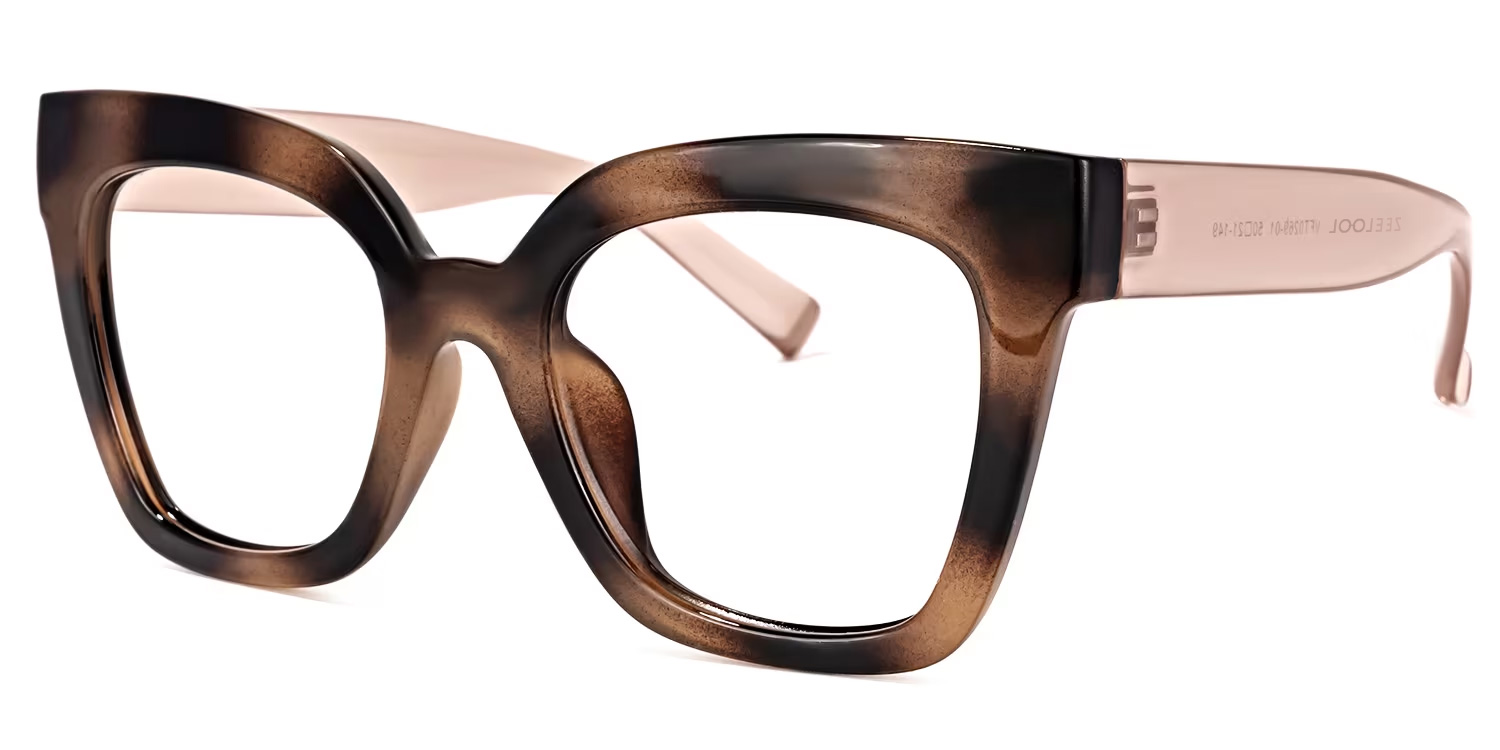 Malcolm Square Burnt Umber Glasses4