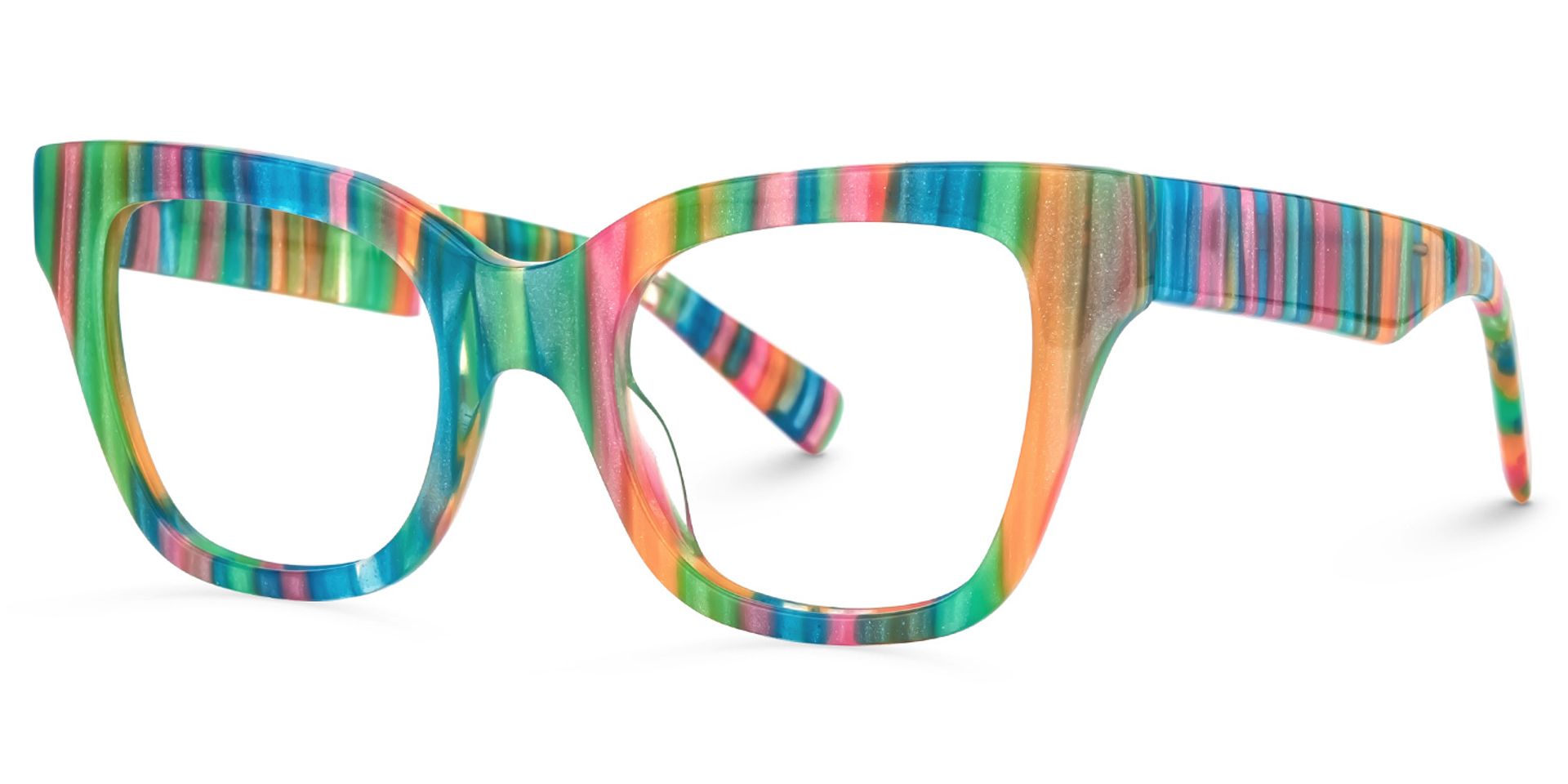 Nereyda Candy Glasses Peppemint Frames | ZEELOOL UK1