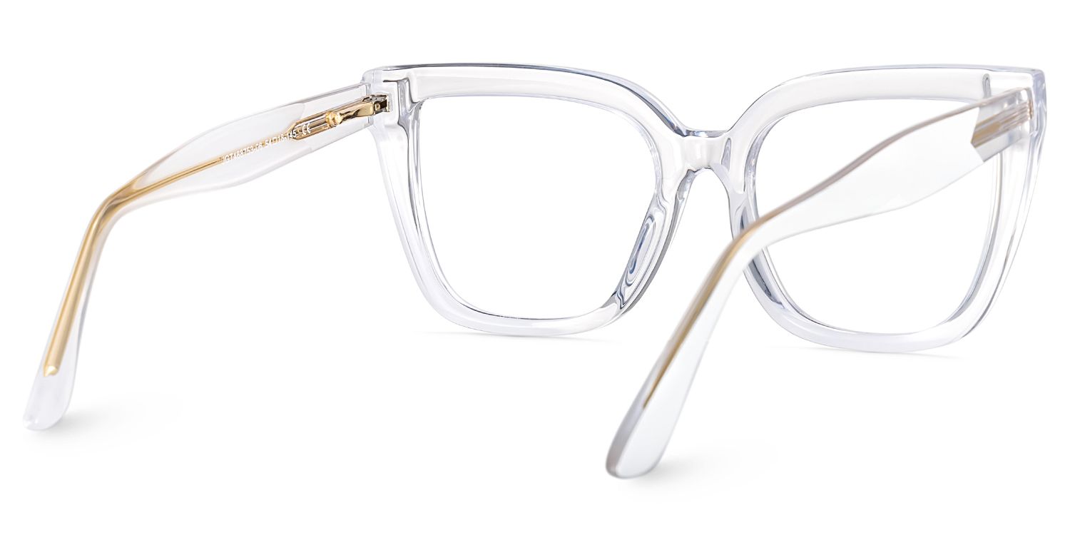 Mirta Square Clear Eyeglasses with TR90 Frame4