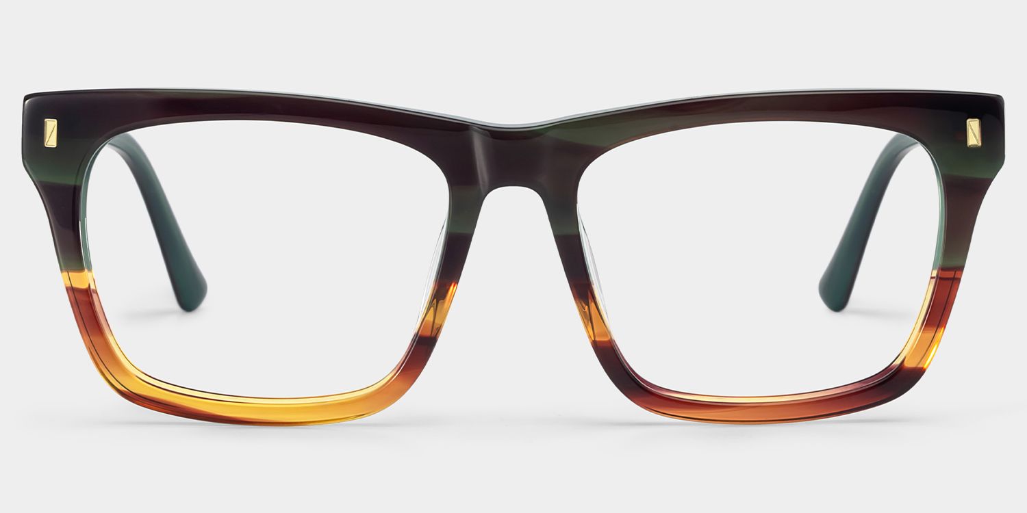 Brookins rectangular tortoise shell glasses Online | ZEELOOL1
