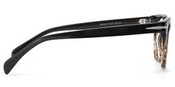 Rocco Rectangle Brown Frame Polarized Sunglasses3