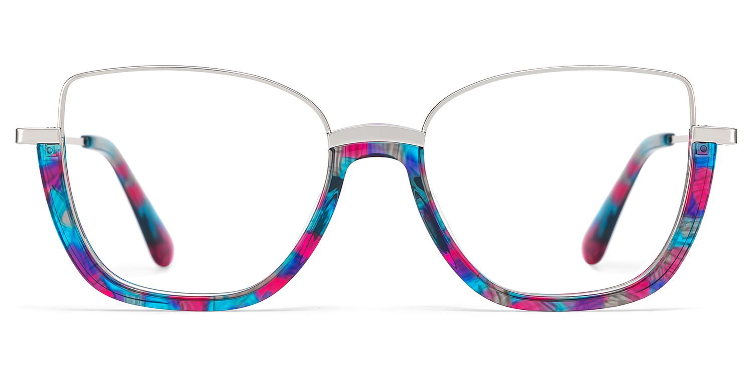Coleman Eyeglasses in Square Colorful Frame | ZEELOOL UK1