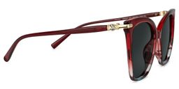 Lamar Butterfly Red Glasses2