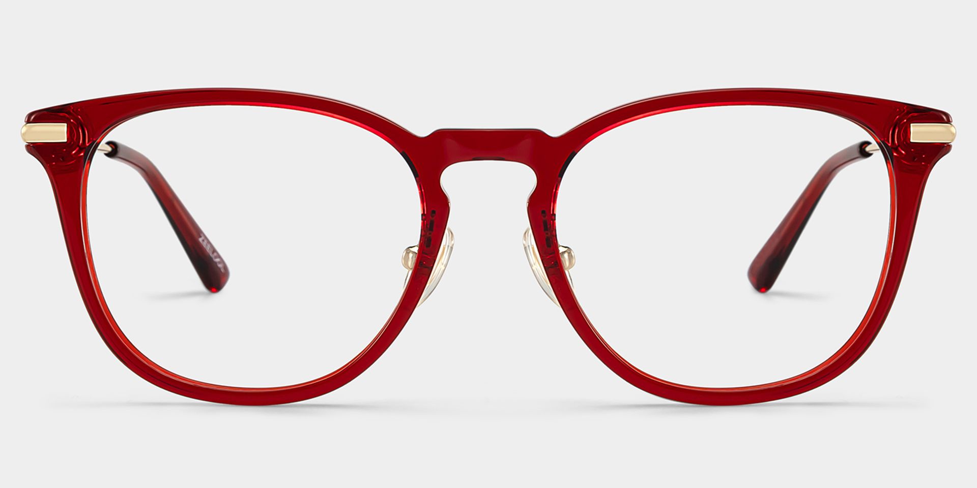 Laura Red Frame Glasses with Square Frame Online | ZEELOOL1