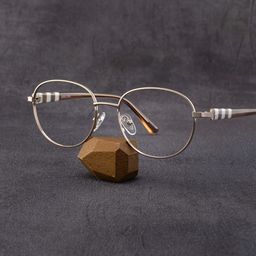 Willa Oval Light gold Glasses0