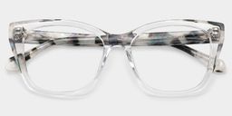 Maple Clear Butterfly Glasses2