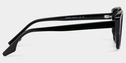 Livia Cat eye Black Polarized Sunglasses3