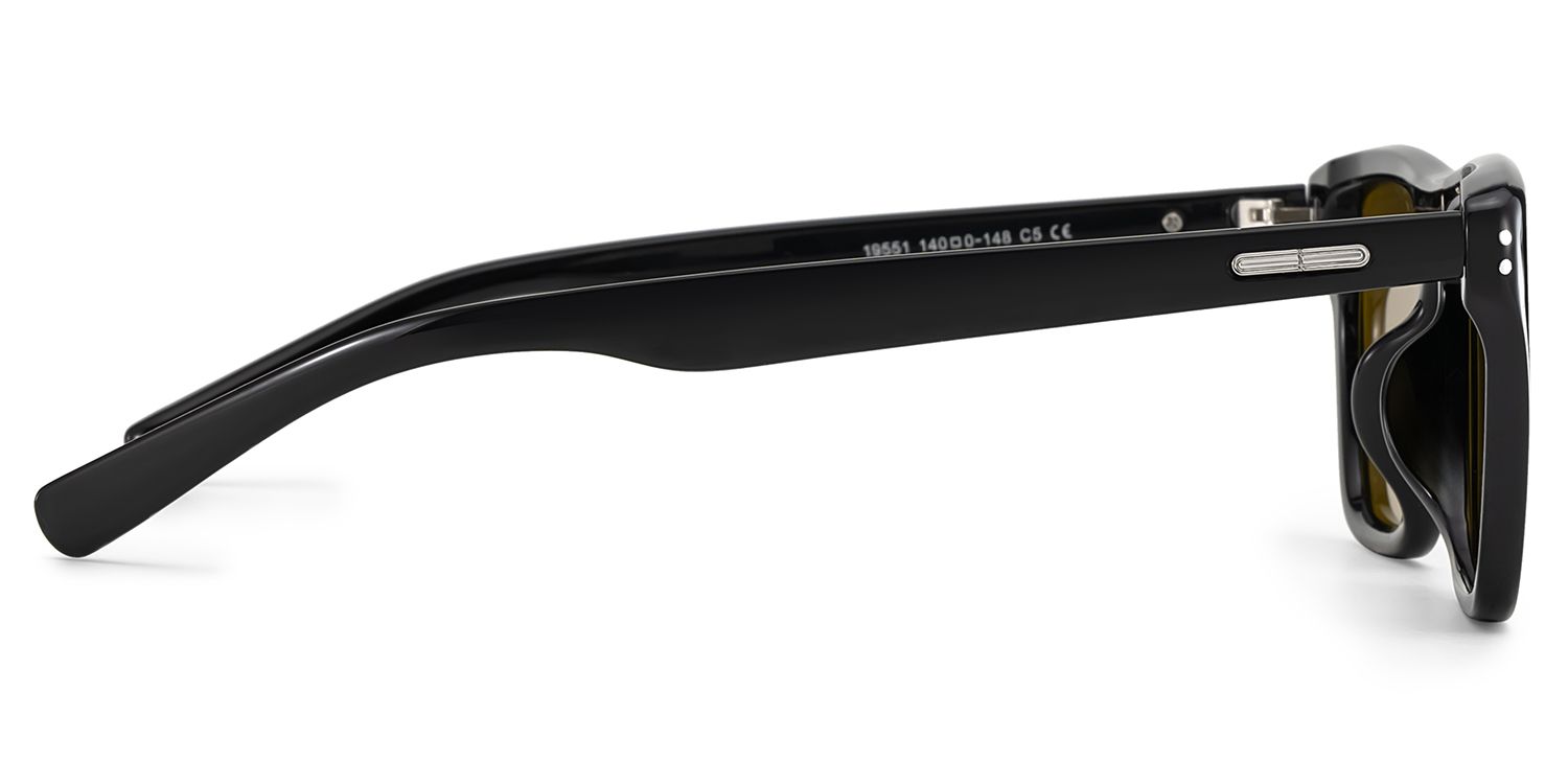 Paloma Black Aviator Polarized Sunglasses Online | ZEELOOL UK3