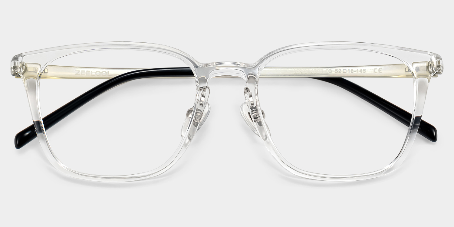 Lily Rectangle Clear Glasses2