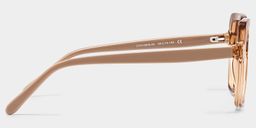 Norah Beige Geometric Sunglasses3