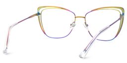 Lorenzen Iridescent Cat eye Glasses3
