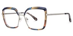 Cordaro Square Floral Glasses1