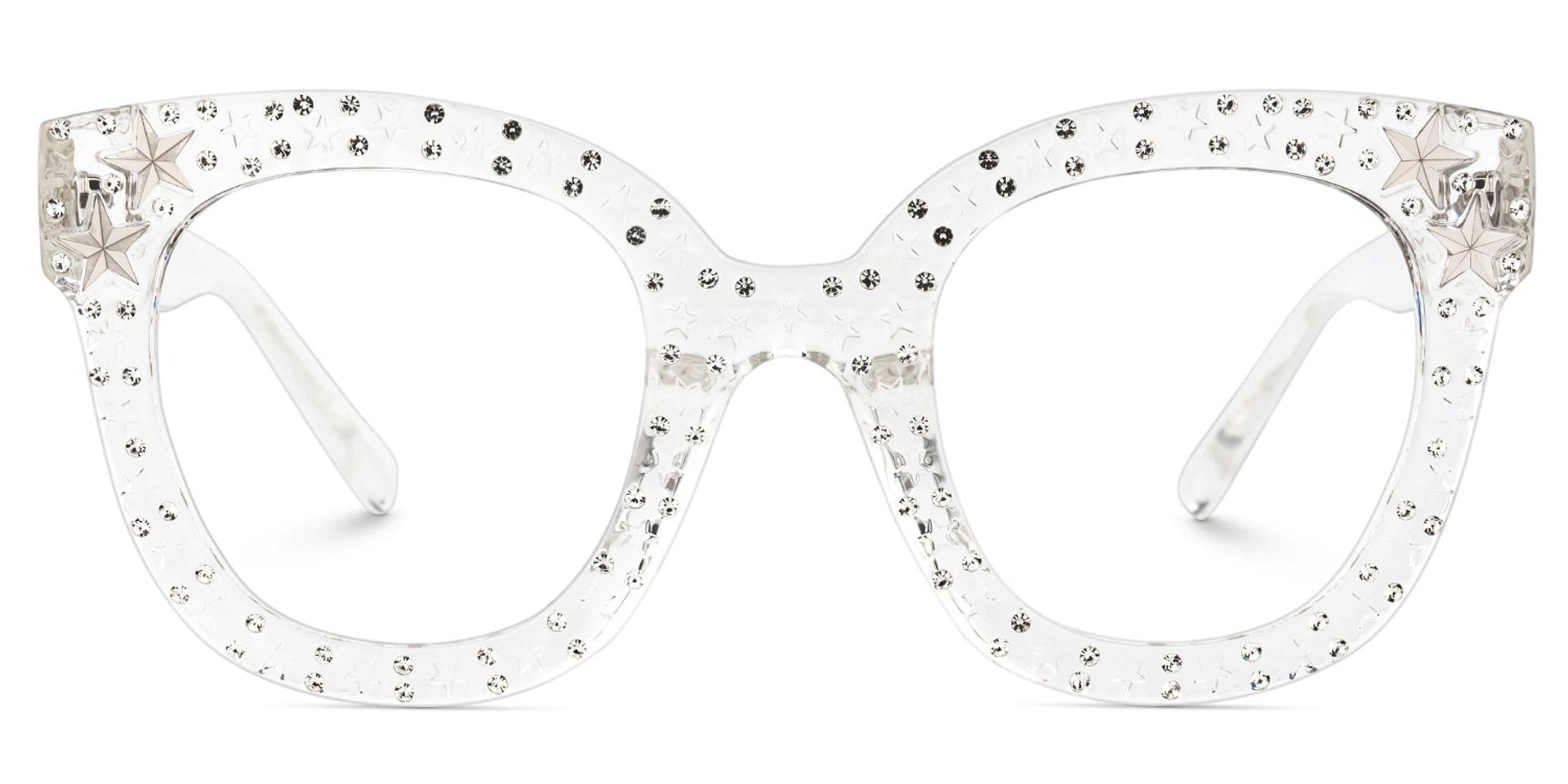 Kahle Cateye Clear Eyeglasses and Clear Frames0