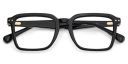 Vickerie Black Rectangle Glasses2