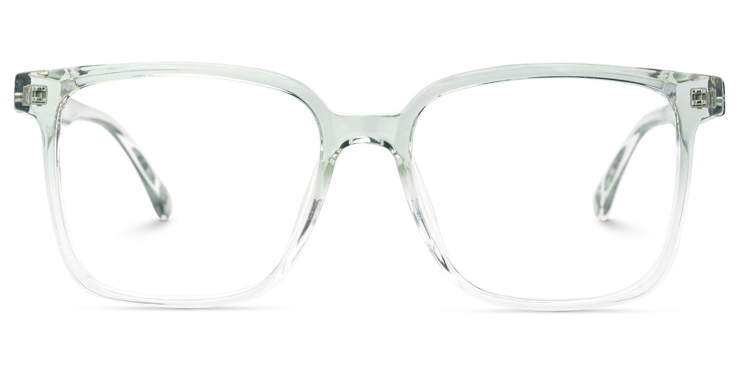 Contreras Square Green Glasses | ZEELOOL UK0