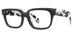 Colin Black Rectangle Glasses1