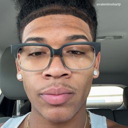 Colin Black Gray Rectangle Glasses10