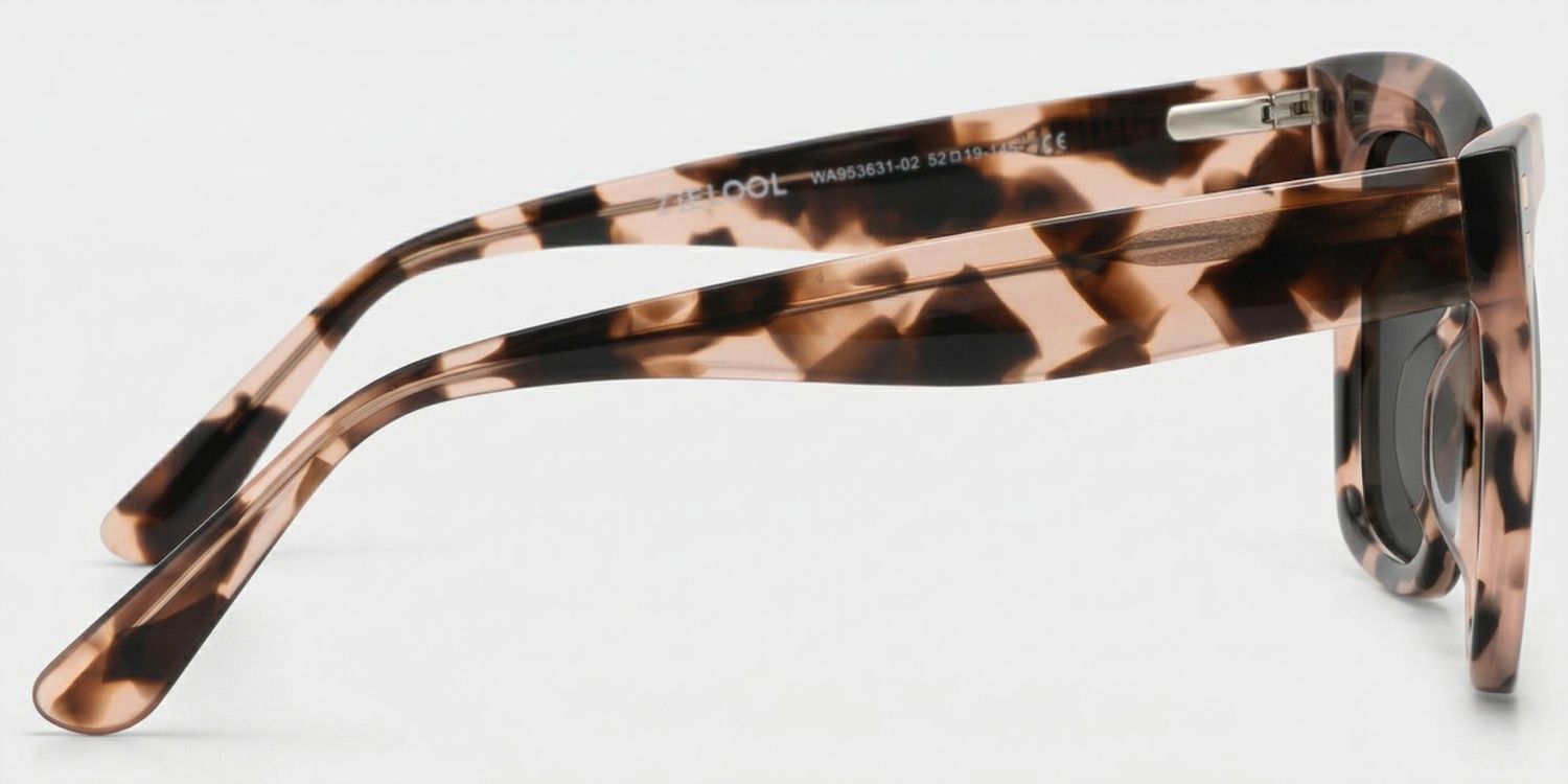 Minguela Square Cheetah Print Tortoise Glasses | Zeelool3