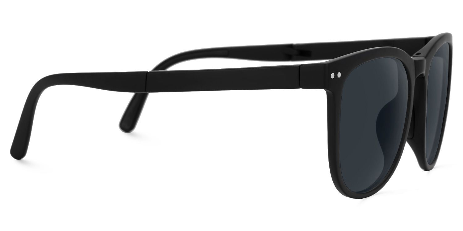 Lindzy TR90 Black Frame Sunglasses with Square Shape | ZEELOOL UK3